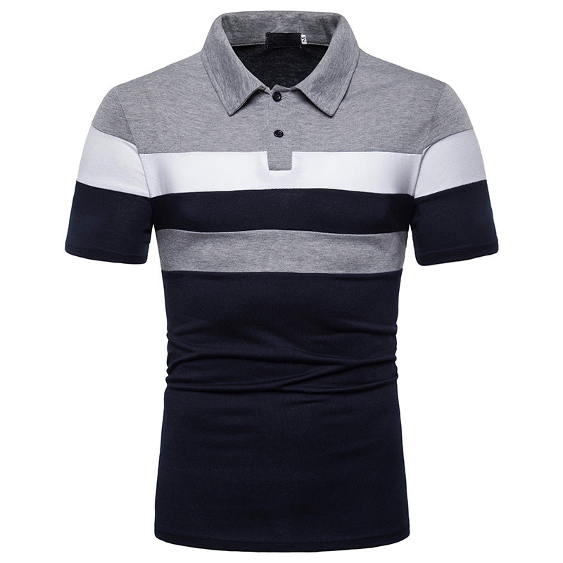 2019 New Fashion Men Striped Slim Fit Tshirt Clothing Summer Streetwear Casual Men's T-Shirts