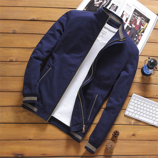 Mountainskin Jackets Mens Pilot Bomber Jacket Male Fashion Baseball Hip Hop Streetwear Coats Slim Fit Coat Brand Clothing SA681